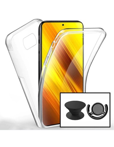 Kit Capa 3x1 360° Impact Protection + 1 GripHolder + 1 Suporte GripHolder Preto para Xiaomi Mi 10i