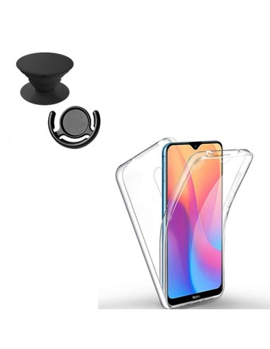 Kit Capa 3x1 360° Impact Protection + 1 GripHolder + 1 Suporte GripHolder Preto para Xiaomi Redmi 8