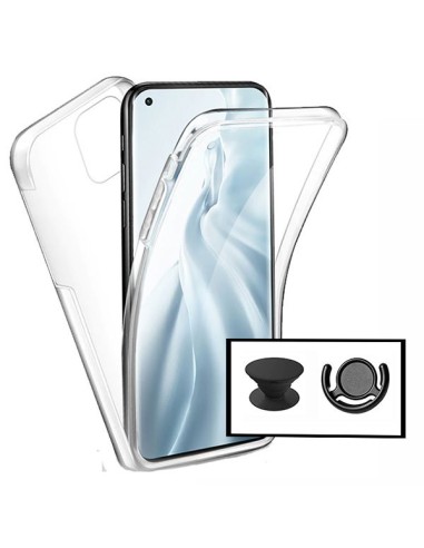 Kit Capa 3x1 360° Impact Protection + 1 GripHolder + 1 Suporte GripHolder Preto para Xiaomi Redmi Note 9 5G