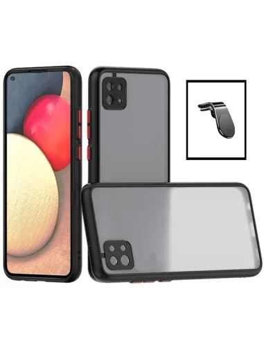 Kit Capa Camera Protection + Suporte Magnético L para Xiaomi Mi 11 - Preto