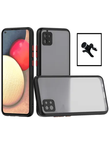 Kit Capa Camera Protection + Suporte Magnético Reforçado para Xiaomi Mi 11 Lite 5G NE - Preto