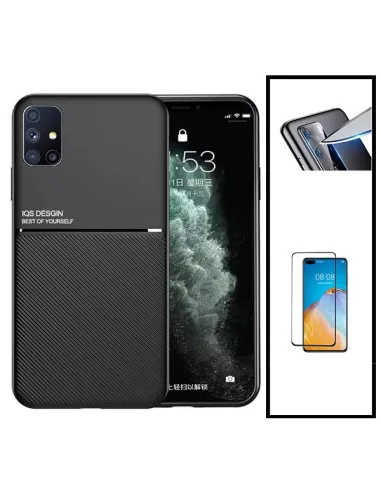 Kit Capa Magnetic Lux + Vidro + Película de Câmara para Huawei P40 Pro