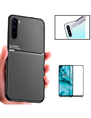 Kit Capa Magnetic Lux + Vidro + Película de Câmara para Oppo A91