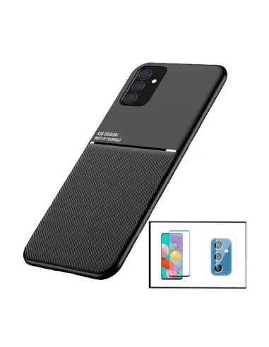 Kit Capa Magnetic Lux + Vidro + Película de Câmara para Samsung Galaxy M52 5G