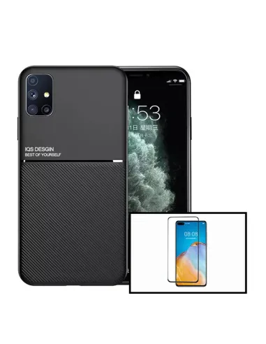 Kit Capa Magnetic Lux + Vidro Full Cover para Huawei P40 Pro