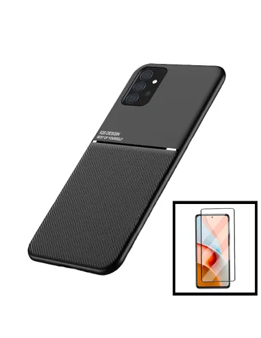 Kit Capa Magnetic Lux + Vidro Full Cover para Samsung Galaxy A32 5G