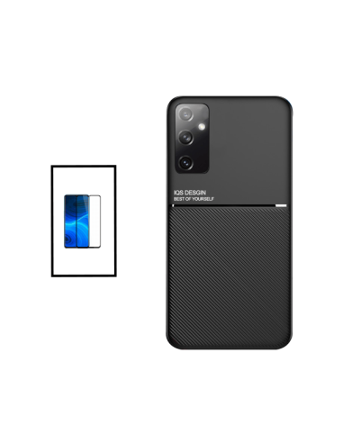 Kit Capa Magnetic Lux + 5D Full Cover para Samsung Galaxy M13 - Preto