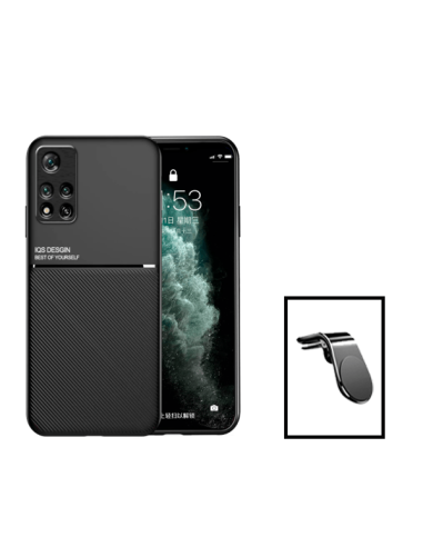 Kit Capa Magnetic Lux + 5D Full Cover para Xiaomi Poco X4 Pro 5G - Preto