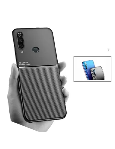 Kit Capa Magnetic Lux + Película Câmara Traseira para Huawei P30 Lite New Edition