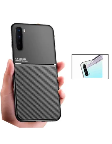 Kit Capa Magnetic Lux + Película Câmara Traseira para OnePlus Nord