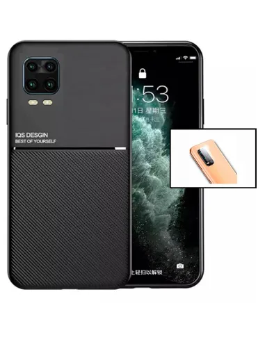 Kit Capa Magnetic Lux + Película Câmara Traseira para Xiaomi Mi 10 Lite 5G