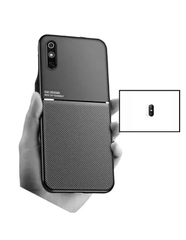 Kit Capa Magnetic Lux + Película Câmara Traseira para Xiaomi Redmi 9i