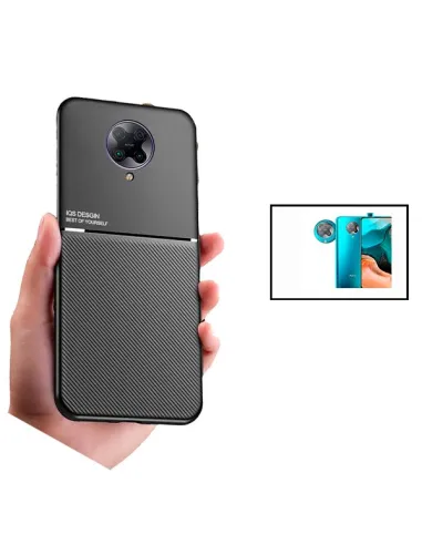 Kit Capa Magnetic Lux + Película Câmara Traseira para Xiaomi Redmi K30 Pro