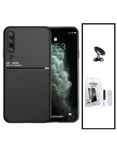 Kit Capa Magnetic Lux + Película Curved UV + Suporte Magnético para Xiaomi Mi 10 5G