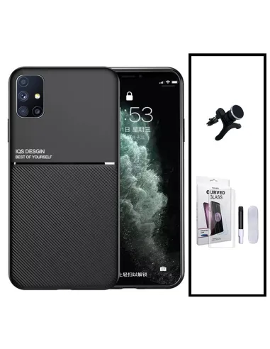 Kit Capa Magnetic Lux + Película Curved UV + Suporte Magnético Reforçado para Huawei P40 Pro+