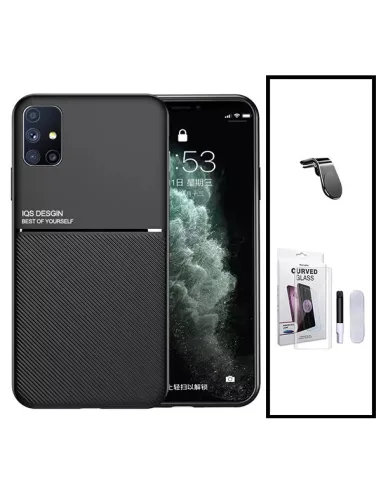 Kit Capa Magnetic Lux + Película Curved UV + Suporte Magnético L para Huawei P40 Pro