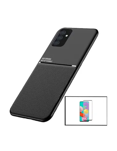 Kit Capa Magnetic Lux + Vidro Premium Curvado para Samsung Galaxy M52 5G