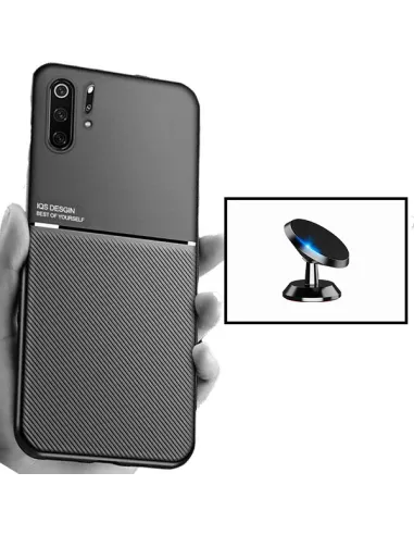 Kit Capa Magnetic Lux + Suporte Magnético para Huawei P30 Pro New Edition