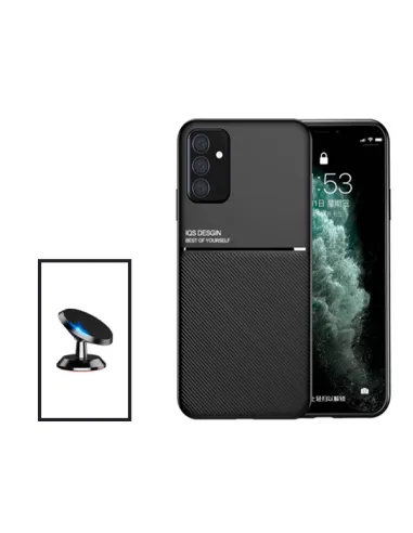 Kit Capa Magnetic Lux + Suporte Magnético para Samsung Galaxy A04s - Preto