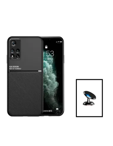 Kit Capa Magnetic Lux + Suporte Magnético para Xiaomi 11i - Preto