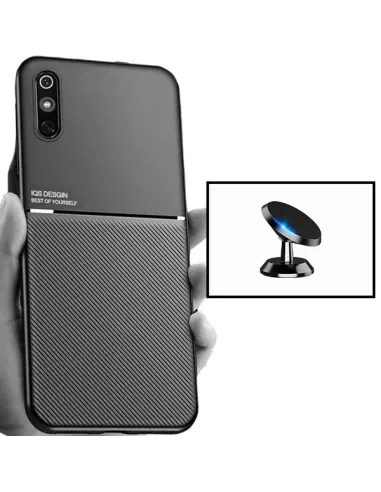 Kit Capa Magnetic Lux + Suporte Magnético para Xiaomi Redmi 9A