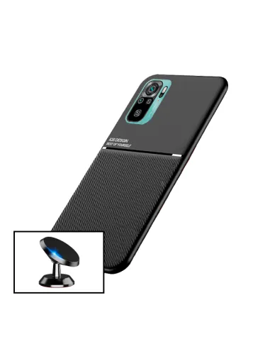 Kit Capa Magnetic Lux + Suporte Magnético para Xiaomi Redmi Note 10