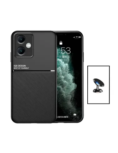 Kit Capa Magnetic Lux + Suporte Magnético para Xiaomi Redmi Note 12 - Preto