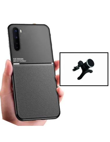 Kit Capa Magnetic Lux + Suporte Magnético Reforçado para OnePlus Nord