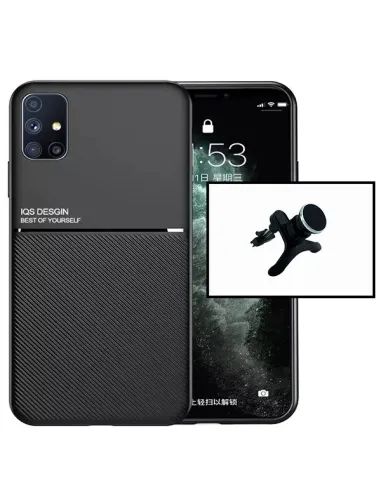 Kit Capa Magnetic Lux + Suporte Magnético Reforçado para Samsung Galaxy M31s