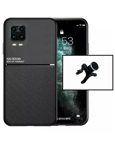 Kit Capa Magnetic Lux + Suporte Magnético Reforçado para Xiaomi Mi 10 Lite 5G