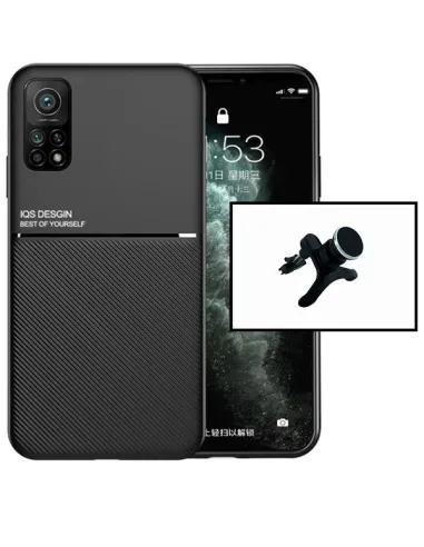 Kit Capa Magnetic Lux + Suporte Magnético Reforçado para Xiaomi Mi 10T 5G