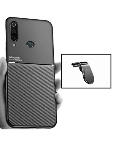 Kit Capa Magnetic Lux + Suporte Magnético L para Huawei P30 Lite