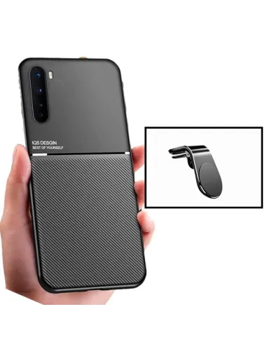 Kit Capa Magnetic Lux + Suporte Magnético L para Oppo A91