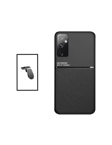 Kit Capa Magnetic Lux + Suporte Magnético L para Samsung Galaxy M13 - Preto