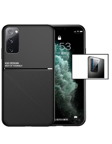 Kit Capa Magnetic Lux + Película Câmara Traseira para Samsung Galaxy S20+ 5G