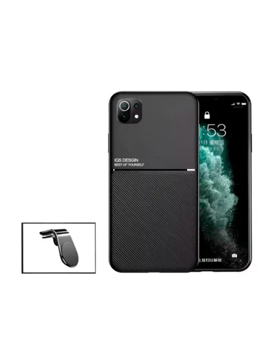 Kit Capa Magnetic Lux + Suporte Magnético L para Xiaomi Mi 11 Lite