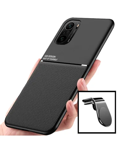 Kit Capa Magnetic Lux + Suporte Magnético L para Xiaomi Mi 11i