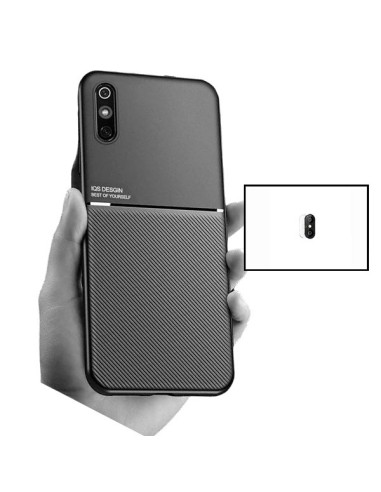 Kit Capa Magnetic Lux + Película Câmara Traseira para Xiaomi Redmi 9A