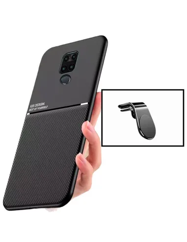 Kit Capa Magnetic Lux + Suporte Magnético L para Xiaomi Redmi 10X 4G