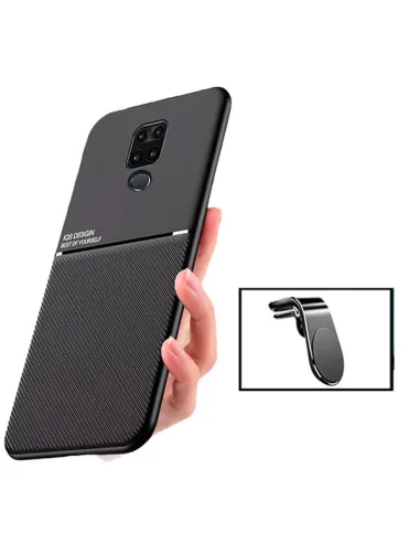 Kit Capa Magnetic Lux + Suporte Magnético L para Xiaomi Redmi Note 10 Lite