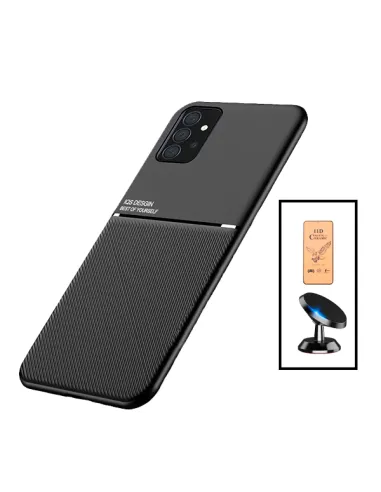 Kit Capa Magnetic Lux + Película CeramicGlass + Suporte Magnético para Samsung Galaxy A52