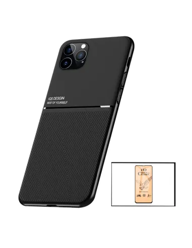 Kit Capa Magnetic Lux + Película CeramicGlass Curved para iPhone 13