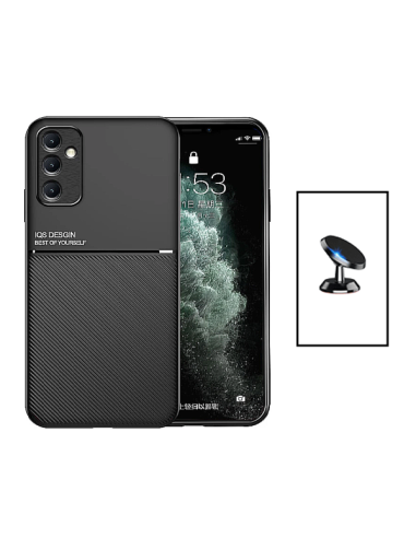 Kit Capa Magnetic Lux + Suporte Magnético de Carro para Samsung Galaxy A54 5G - Preto