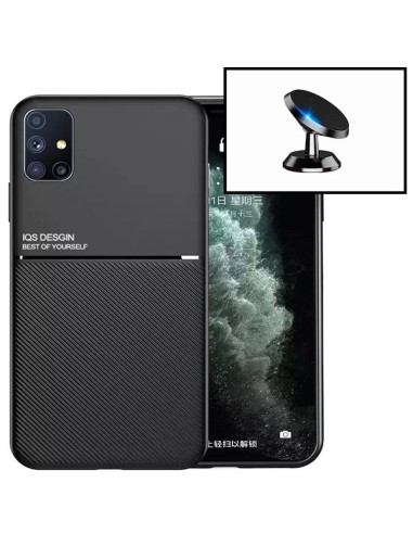 Kit Capa Magnetic Lux + Suporte Magnético de Carro para Samsung Galaxy M51