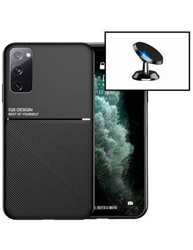 Kit Capa Magnetic Lux + Suporte Magnético de Carro para Samsung Galaxy S20+