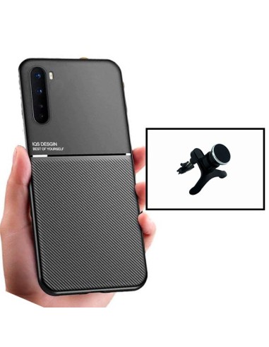 Kit Capa Magnetic Lux + Suporte Magnético de Carro Reforçado para Oppo Reno3