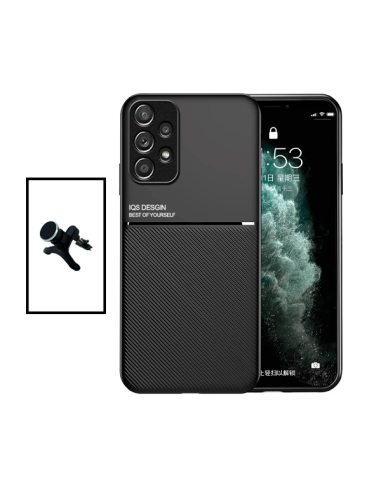 Kit Capa Magnetic Lux + Suporte Magnético de Carro Reforçado para Samsung Galaxy A53 5G - Preto