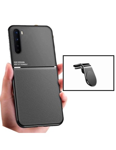 Kit Capa Magnetic Lux + Suporte Magnético L Safe Driving para onePlus Nord