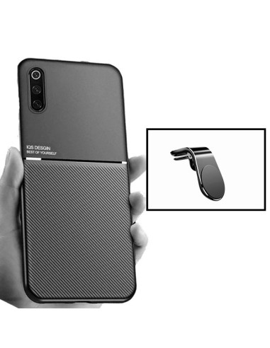 Kit Capa Magnetic Lux + Suporte Magnético L Safe Driving para Samsung Galaxy A30s