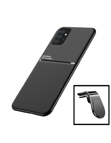 Kit Capa Magnetic Lux + Suporte Magnético L Safe Driving para Samsung Galaxy A32 5G